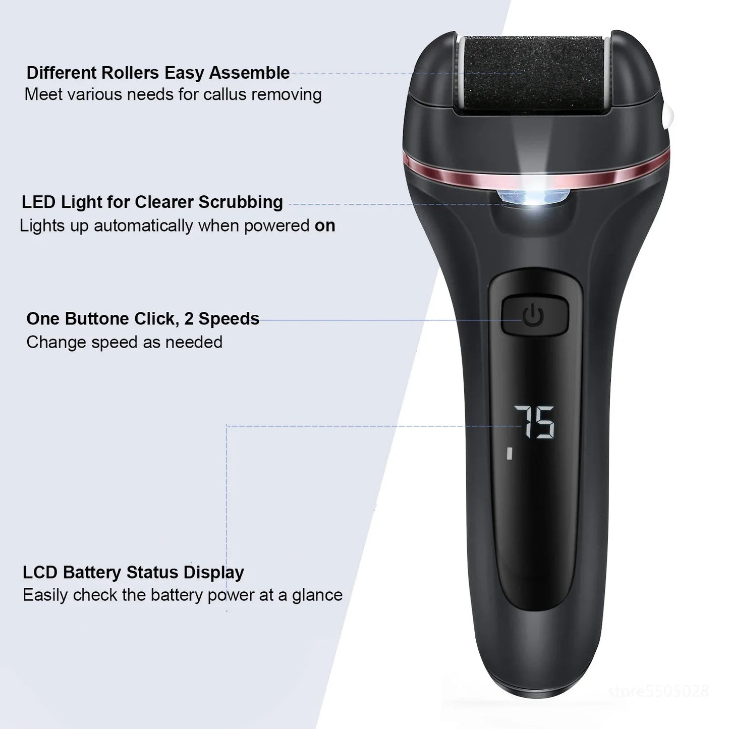 SmoothStep™ Electric Callus Remover™