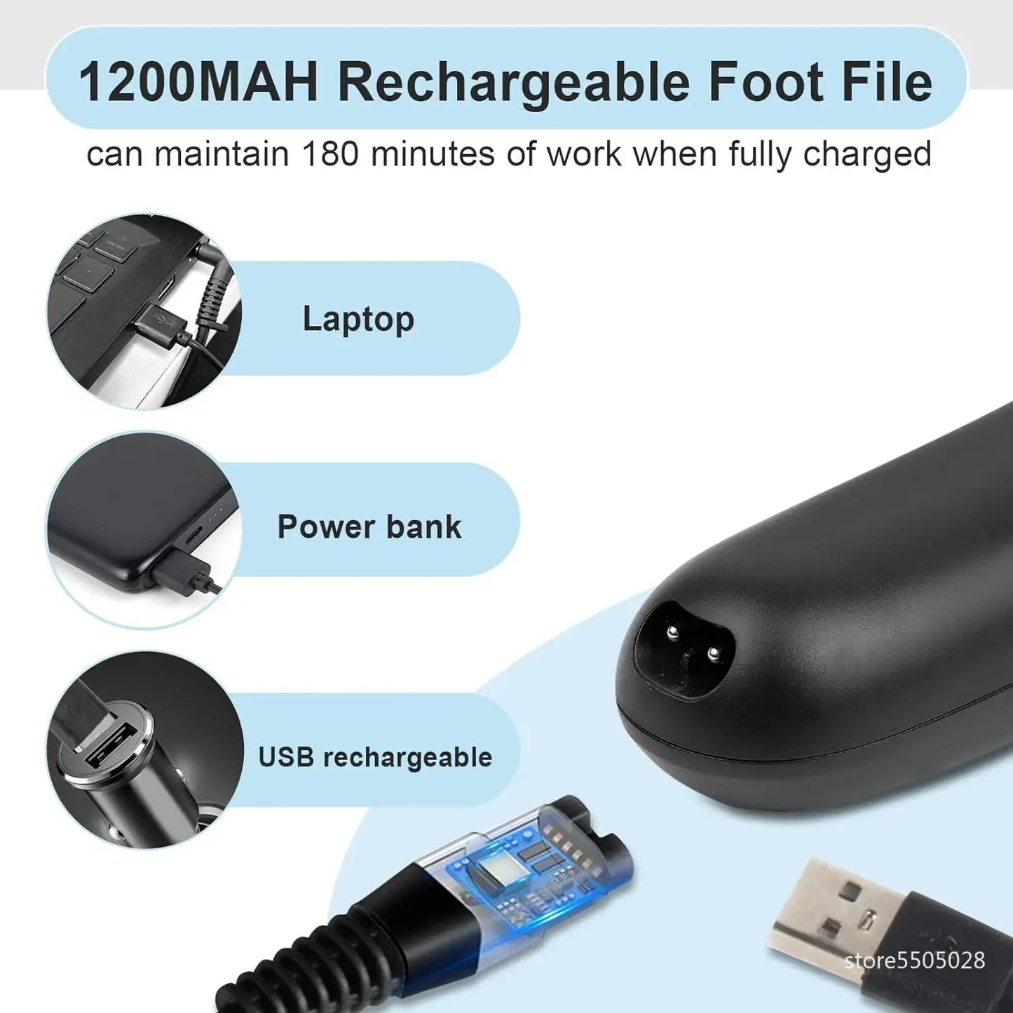 SmoothStep™ Electric Callus Remover™